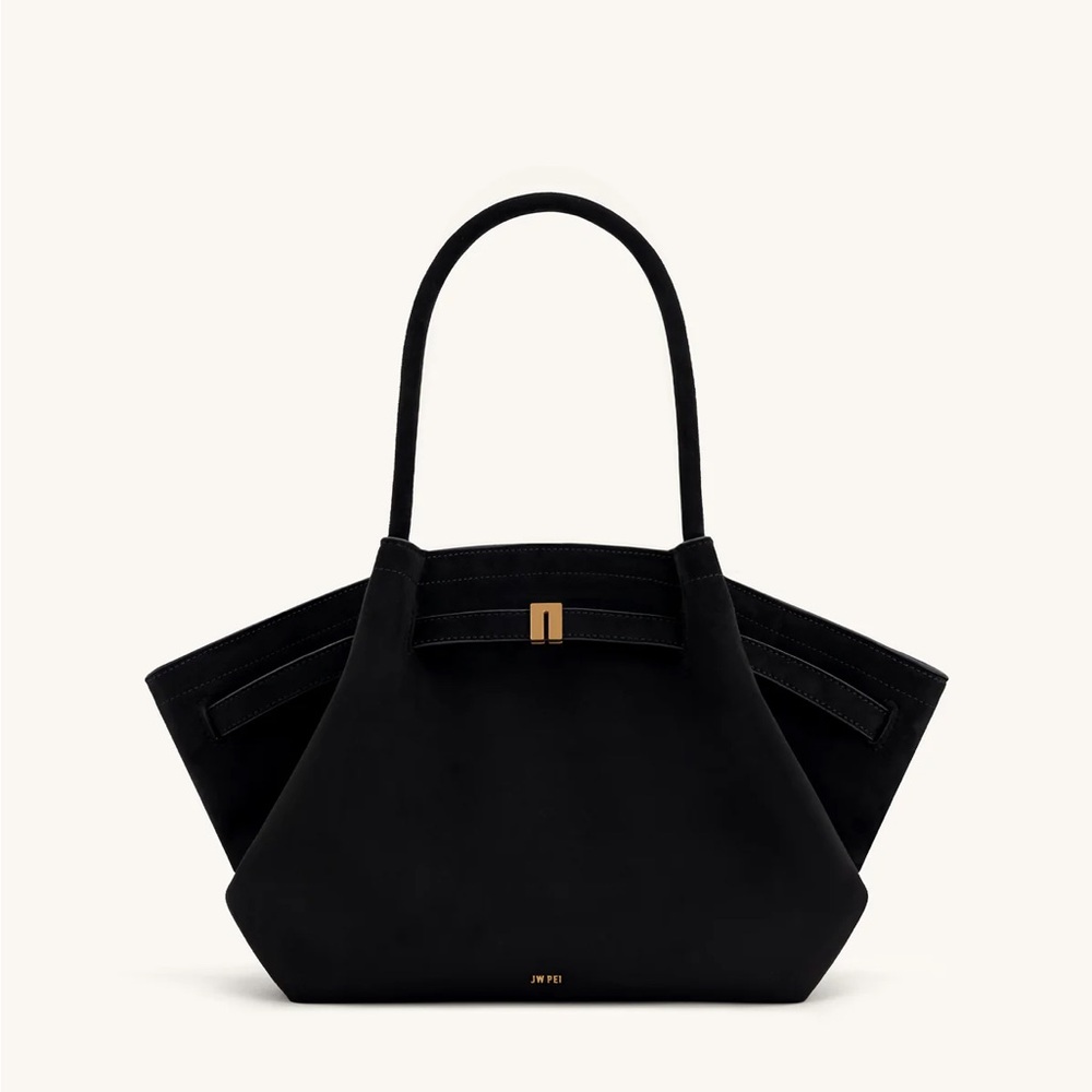 JW PEI Hana Medium Faux Suede Tote Bag